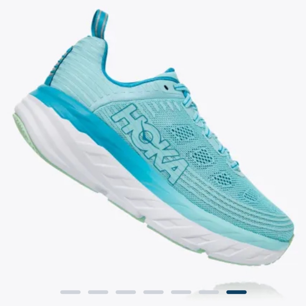 Hoka Women's Bondi 6 Running Shoes - Blue